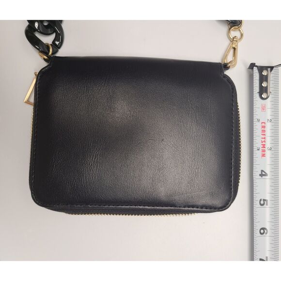 Zip Clutch no boundries annika Wristlet Wallet Purse Convertible Black - Picture 4 of 6